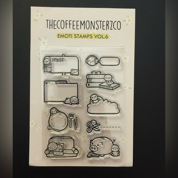 BUNDLE! TheCoffeeMonsterzCo - Set of 4 stamp collections - Picture 1 of 4